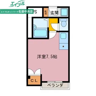 グレイスコート【3階】の間取り