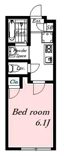 ヴィアロ伊興レジデンスA【2階】の間取り