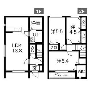 Merveille II【1階】の間取り
