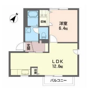 メゾン・カイラス【2階】の間取り