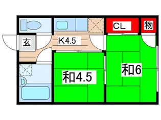 大和ビル院内【5階】の間取り