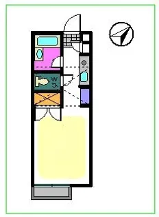 柏の杜ハイツ【2階】の間取り