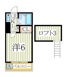 ノーリーズン柏【1階】の間取り