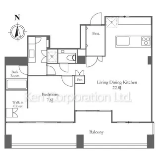 原宿プラザ【5階】の間取り