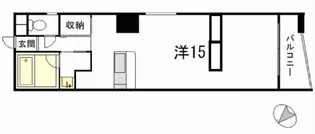 エスペランスモネ【6階】の間取り