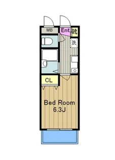 第3白凰ビル【2階】の間取り