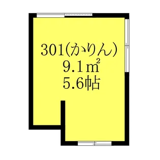 シェアハウスすみれ館【3階】の間取り