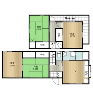 千葉県木更津市清見台1【一戸建】の間取り