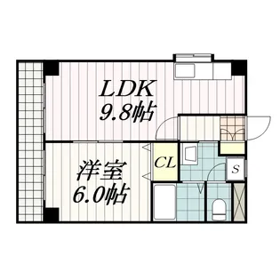 ファーレ秋元【3階】の間取り