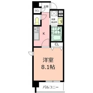 Court MARIAGE【1階】の間取り
