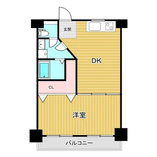 ホワイトヒル【4階】の間取り