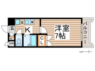 メゾンドマルキーズ2【2階】の間取り