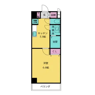 きさらぎ21【2階】の間取り