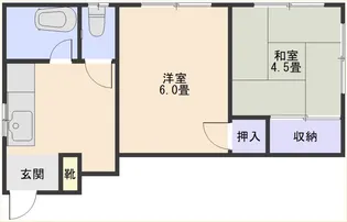 スペースA【2階】の間取り