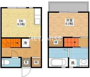 シティハウス高丘の間取り