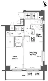コンフォリア春日富坂【10階】の間取り