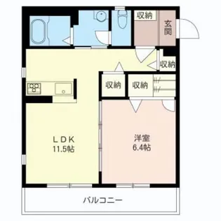 埼玉県川口市前川2【マンション】の間取り