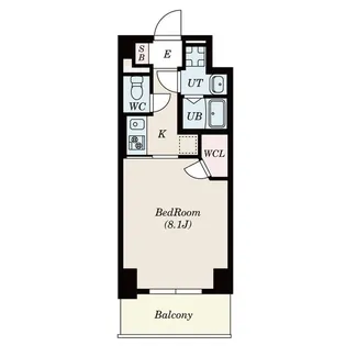 S-RESIDENCE上飯田West【11階】の間取り