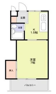 セントラルハイツ【1階】の間取り