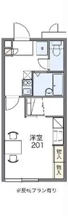 レオパレスK’sII【2階】の間取り