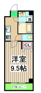 プティモンターニュ【2階】の間取り