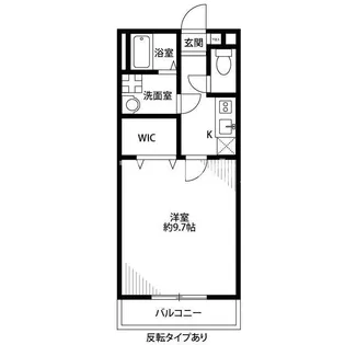 アムール de la mer【2階】の間取り