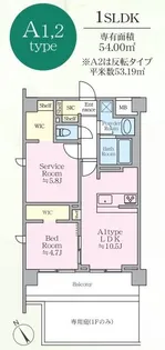 埼玉県朝霞市北原1【マンション】の間取り