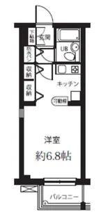 赤坂第一ハイツ【2階】の間取り