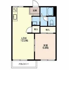 メゾン奥村【2階】の間取り