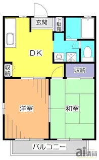 東京都小平市鈴木町2【アパート】の間取り