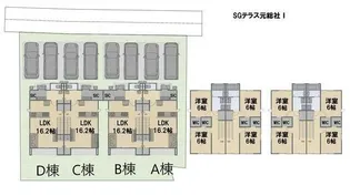 SGテラス元総社Iの間取り