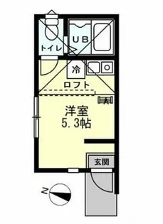 南太田レオン・ブルジョア【1階】の間取り