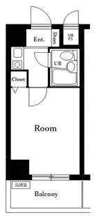 レクセル新子安【4階】の間取り