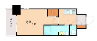 エスリード神戸兵庫駅マリーナスクエア【9階】の間取り