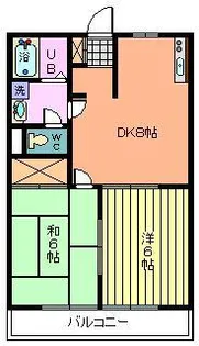 ハイムオリオン【1階】の間取り