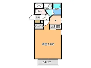 リッツレジデンスA【3階】の間取り