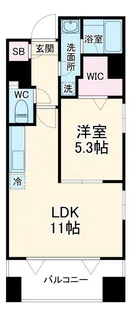 ピニエール浦和岸町【9階】の間取り