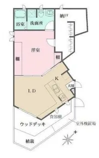 東京都世田谷区若林1【一戸建】の間取り