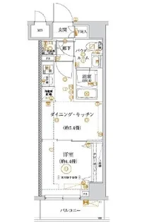 ガリシア亀戸水神【2階】の間取り