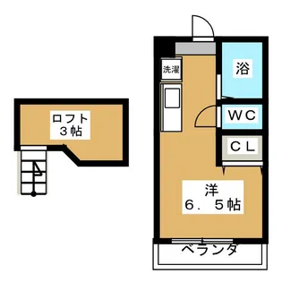 センターグリーン金沢【2階】の間取り