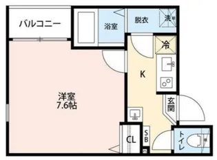 グランクオール小茂根【3階】の間取り