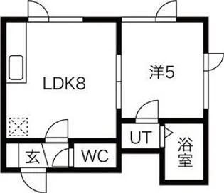 ノースキャピタル【2階】の間取り