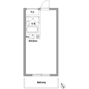 シルバーストーン三軒茶屋【3階】の間取り