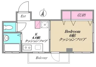 R STYLE武蔵境【3階】の間取り