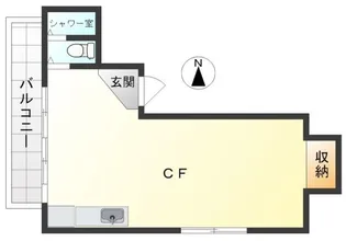 東京都世田谷区北沢2【マンション】の間取り