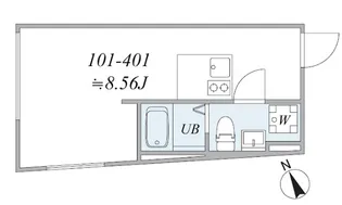 trias329【3階】の間取り