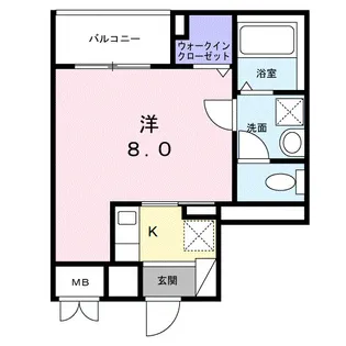 ジョリエメゾン千石【2階】の間取り