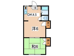 ア-バンアルバ【2階】の間取り