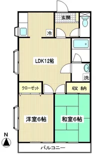 グリーンワイズ【2階】の間取り
