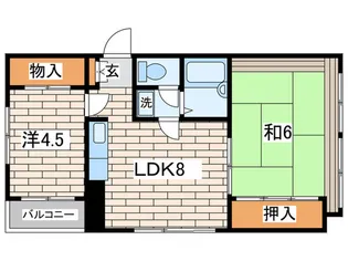 Y BLDG【4階】の間取り